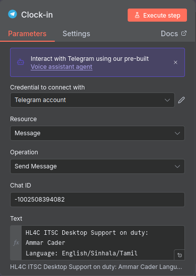 schedule trigger